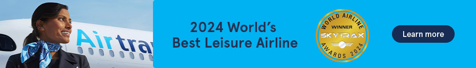 2024 World's Best Leisure Airline according to Skytrax. Learn more.