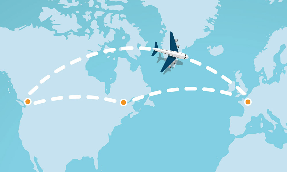 Book a direct flight from the UK to Canada Air Transat