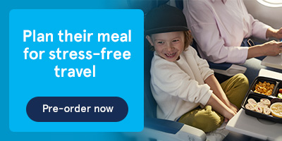 Plan their meal for stress-free travel. Pre-order now.